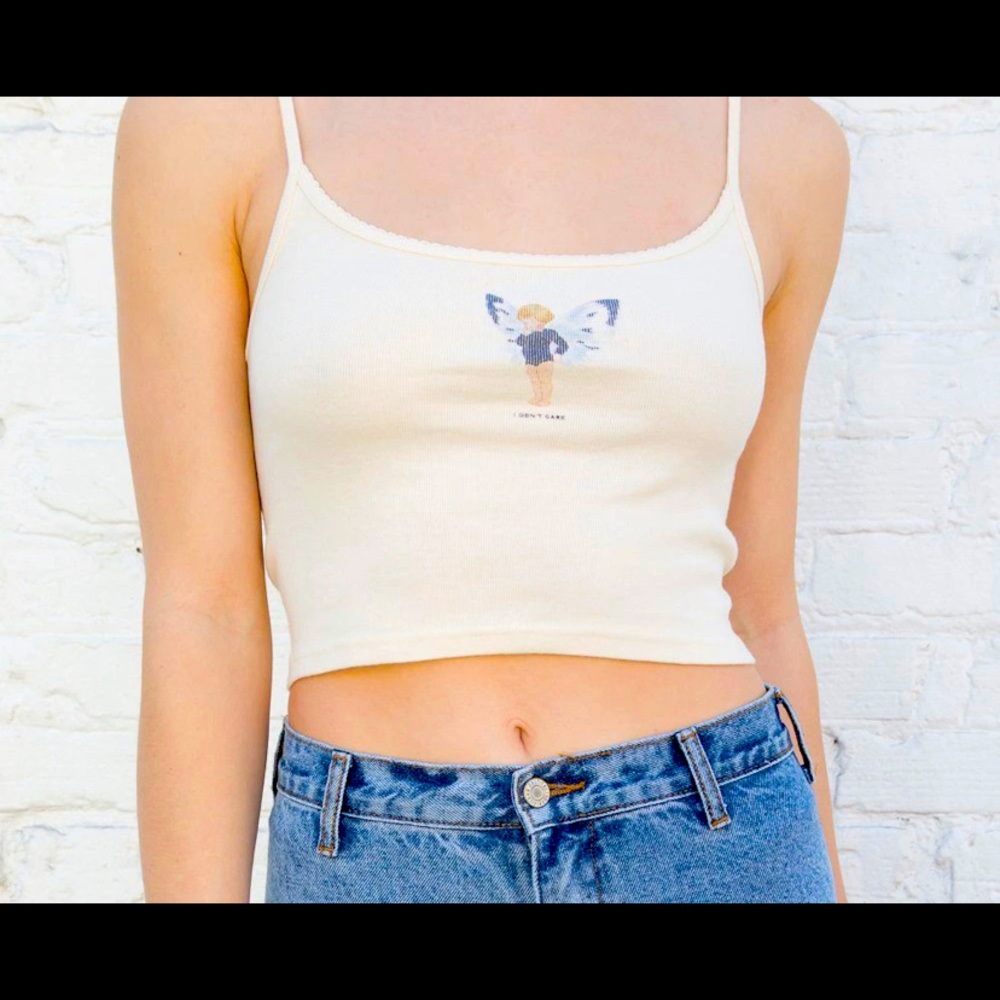 Brandy Melville Angel baby tee
